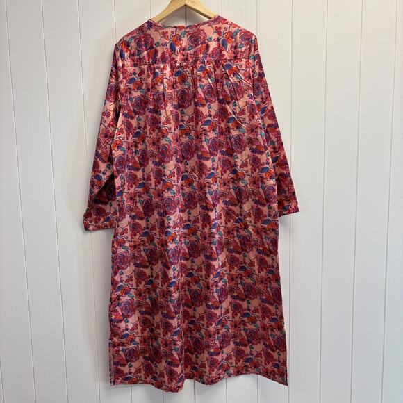 VTG Anthony Richards Womens Grannycore Floral Classic Nightgown size L Feminine - Picture 2 of 8